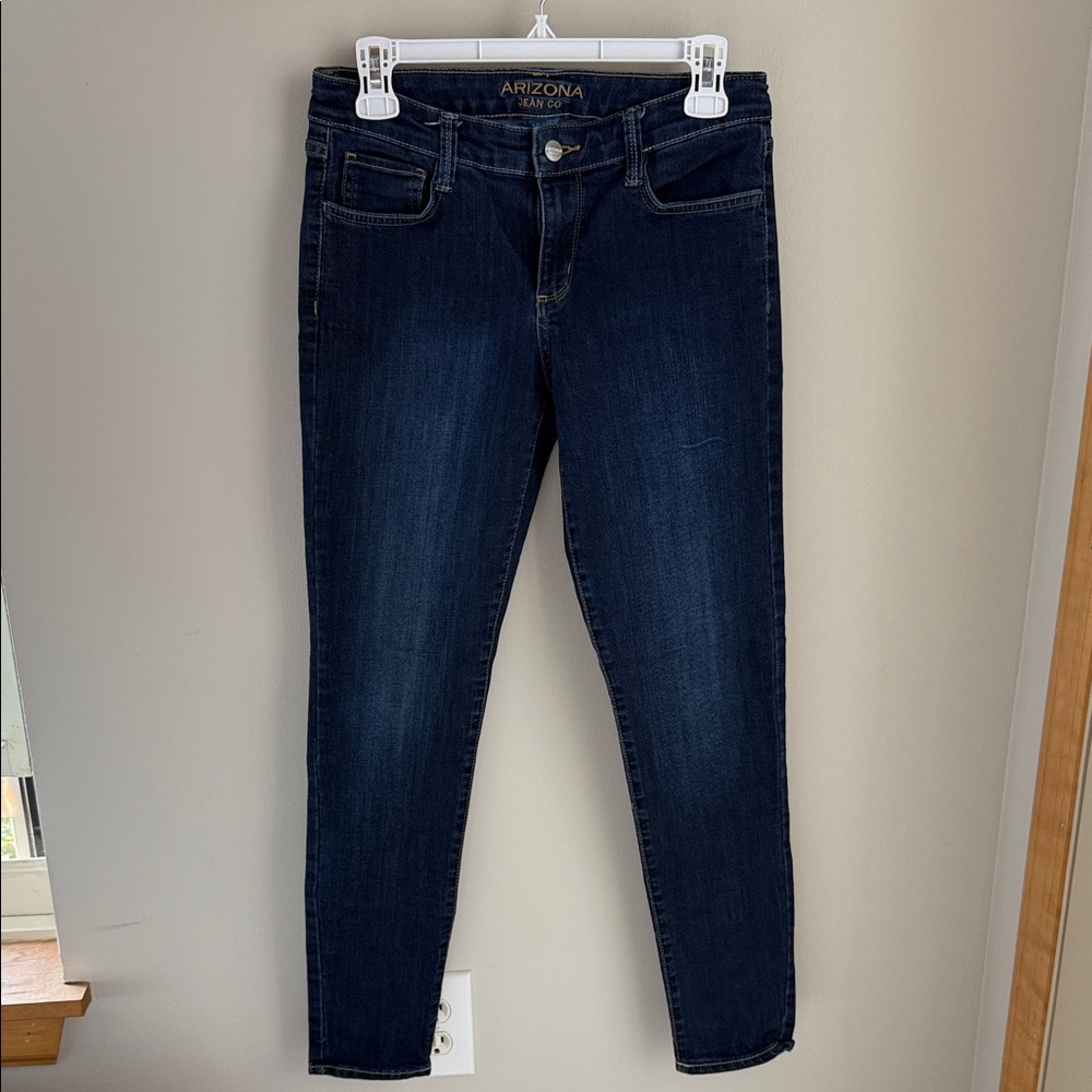 Arizona Jean Company Women's Deep Indigo Skinny Jeans